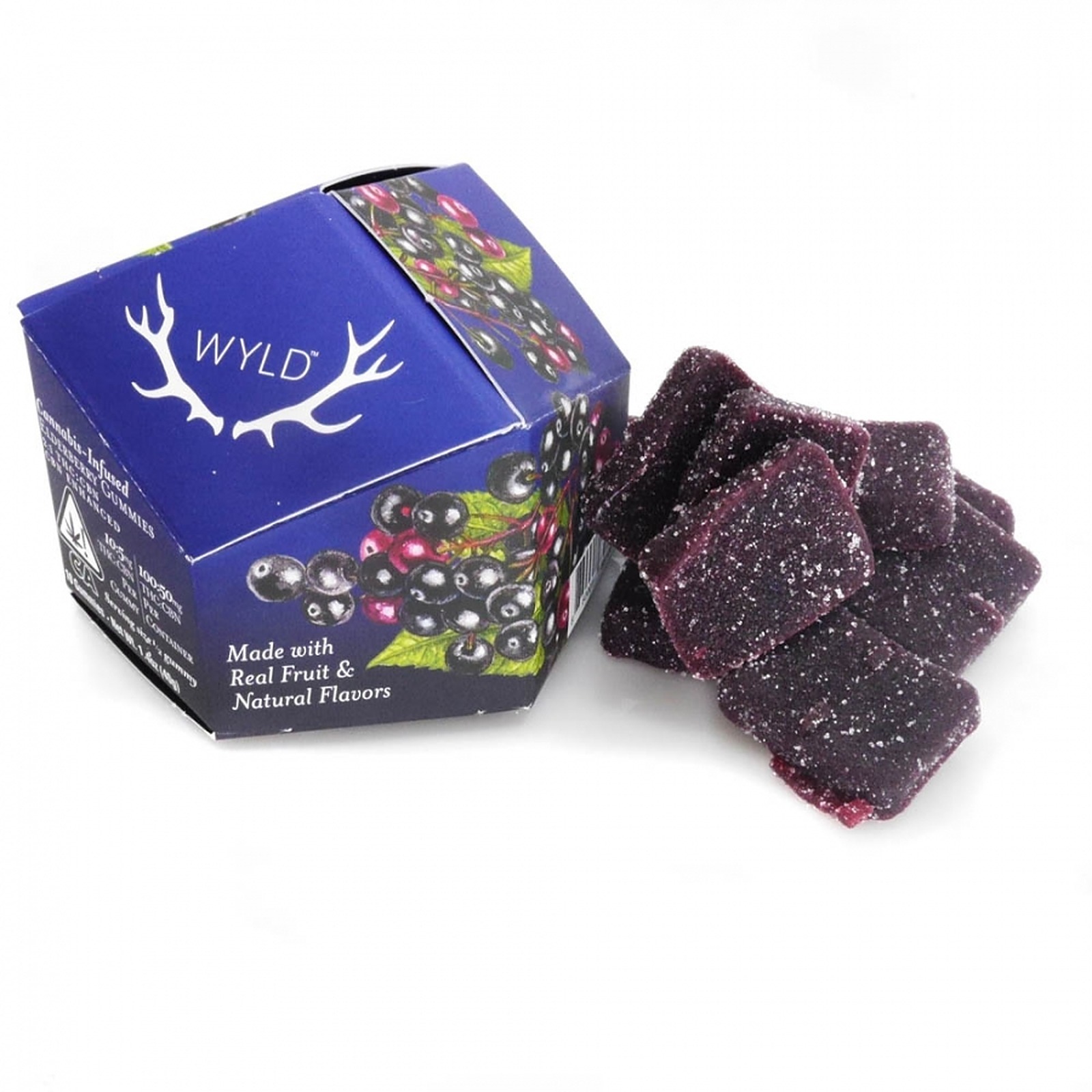 WYLD: Elderberry (1:1THC:CBN) (Gummies) (Sleep)